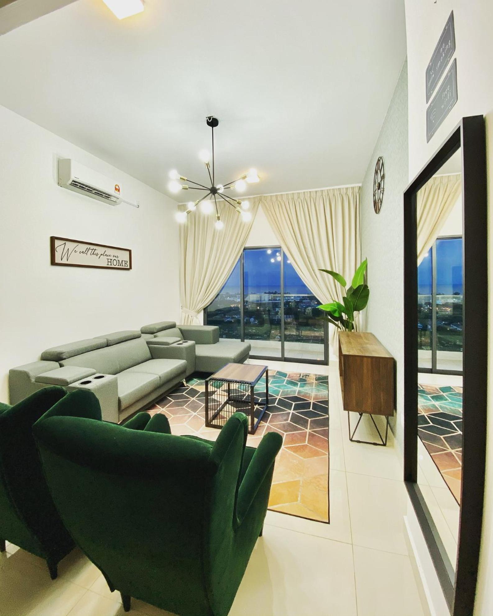 Terengganu Dreamscapes At Icon Residence, Spacious With Nature View Kuala Terengganu Pokoj fotografie